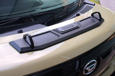 スパルタンなボンネットに